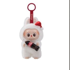 Authentic New in box Coca Cola labubu with bottle